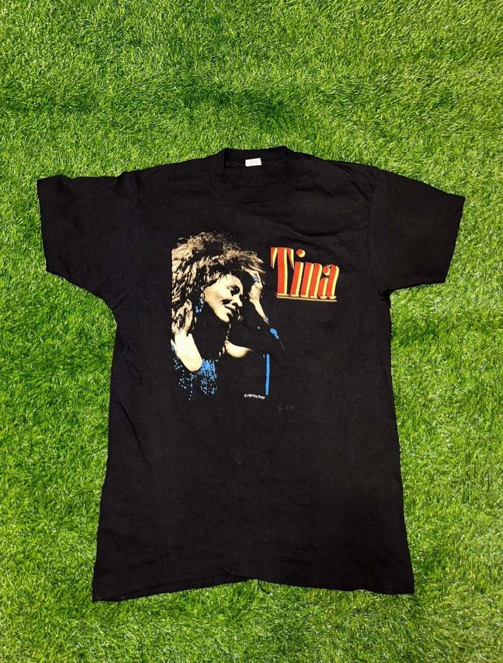 Vintage 1985 Tina Turner Private Dancer Tour TShirt Large